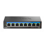 D-Link DMS-108 Unmanaged L2 2.5G Ethernet (100/1000/2500) Black