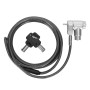 Targus ASP95GL cable lock Silver 78.7" (2 m)