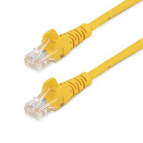 StarTech.com 45PAT50CMYL networking cable Yellow 19.7" (0.5 m) Cat5e U/UTP (UTP)