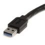 StarTech.com USB3AAEXT3M USB cable USB 3.2 Gen 1 (3.1 Gen 1) 118.1" (3 m) USB A Black