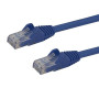 StarTech.com N6PATC2MBL networking cable Blue 78.7" (2 m) Cat6 U/UTP (UTP)
