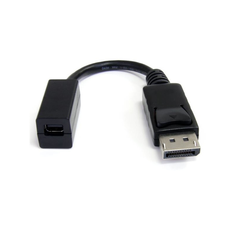 StarTech.com Câble DisplayPort vers Mini DisplayPort 15 cm - Vidéo UHD 4K x 2K - Câble Adaptateur DP Mâle vers Mini DisplayPort