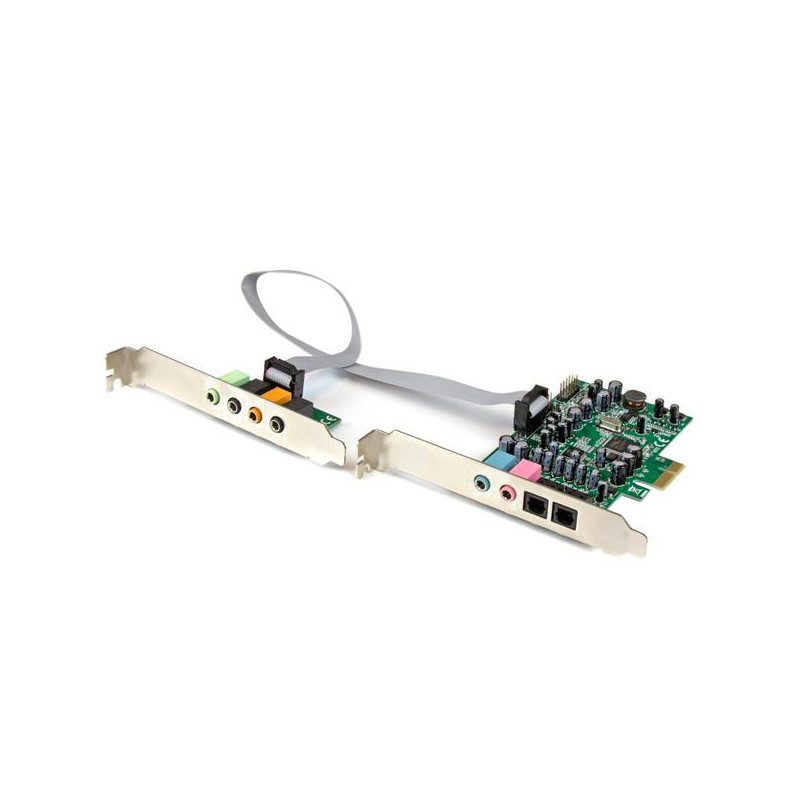 StarTech.com PEXSOUND7CH audio card Internal 7.1 channels PCI-E x1
