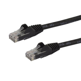 StarTech.com N6PATC3MBK networking cable Black 118.1" (3 m) Cat6 U/UTP (UTP)