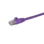 StarTech.com N6PATC1MPL networking cable Purple 39.4" (1 m) Cat6 U/UTP (UTP)
