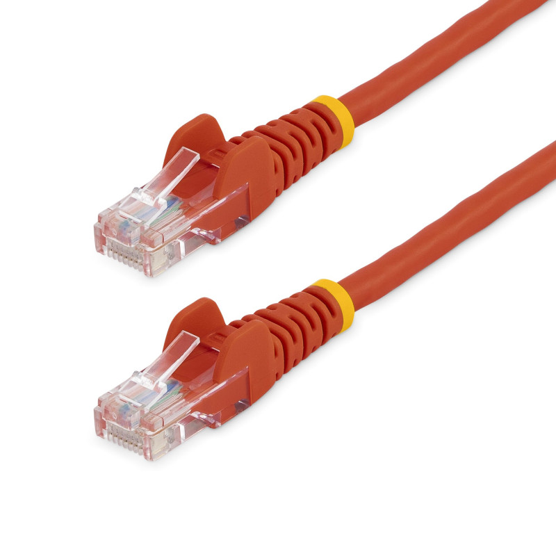 StarTech.com 45PAT50CMRD networking cable Red 19.7" (0.5 m) Cat5e U/UTP (UTP)