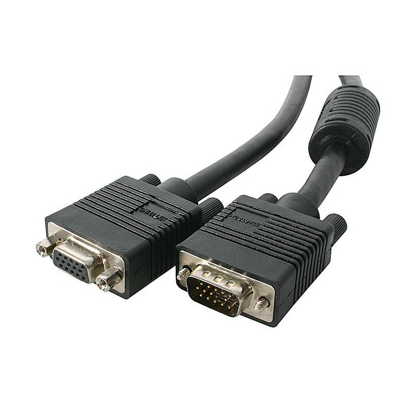 StarTech.com 15m VGA VGA cable 590.6" (15 m) VGA (D-Sub) Black