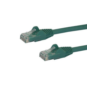 StarTech.com N6PATC1MGN networking cable Green 39.4" (1 m) Cat6 U/UTP (UTP)