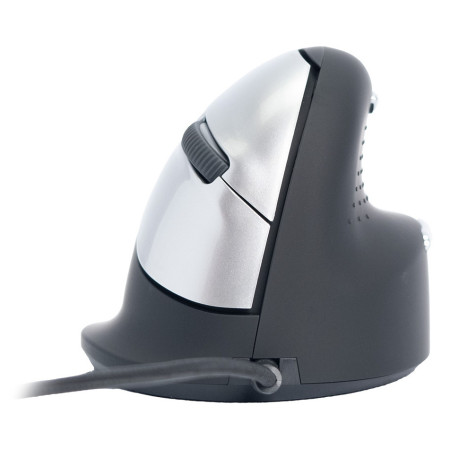 R-Go Tools Souris Ergonomique R-Go HE Break avec logiciel de pause, droiter, moyen (longueur de la main 165-185 mm), filaire,