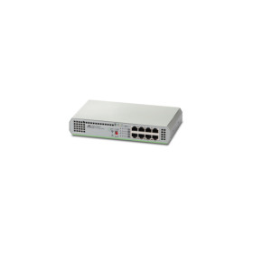 Allied Telesis AT-GS910/8-50 Unmanaged Gigabit Ethernet (10/100/1000) Gray