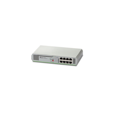 Allied Telesis AT-GS910/8-50 Unmanaged Gigabit Ethernet (10/100/1000) Gray