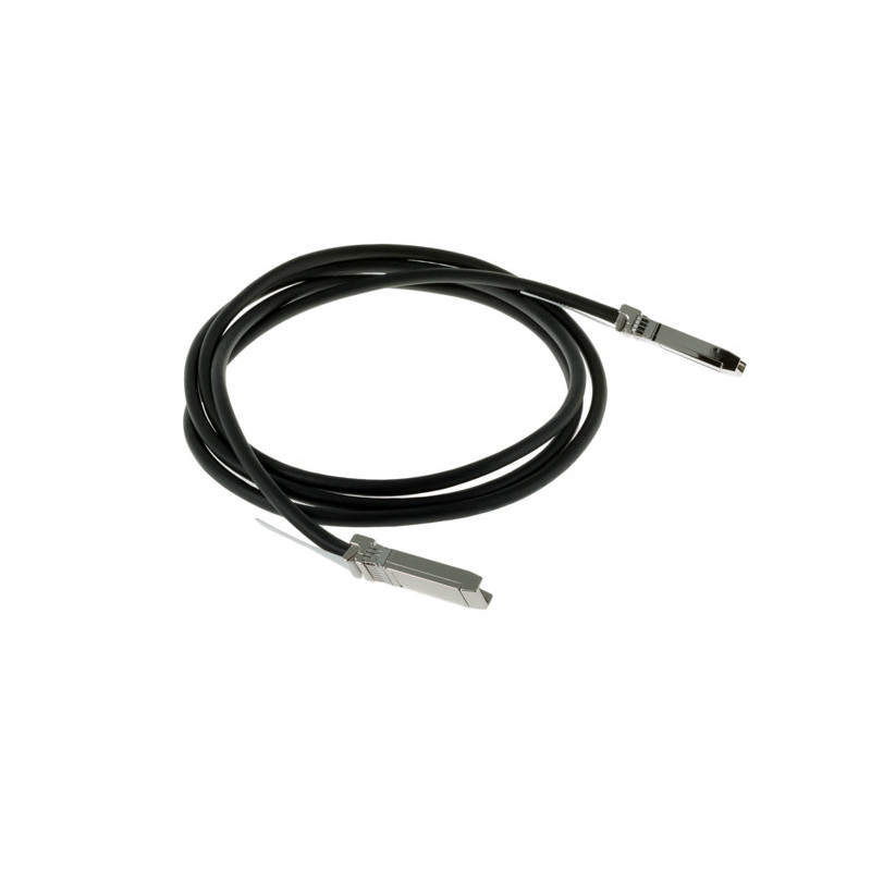 Allied Telesis AT-QSFP1CU câble InfiniBand et à fibres optiques 1 m QSFP+ Noir, Argent