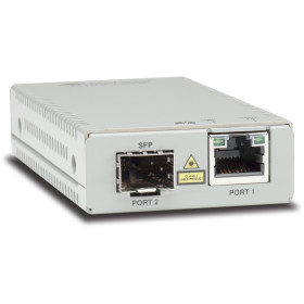 Allied Telesis AT-MMC2000/SP-960 convertisseur de support réseau 1000 Mbit/s 850 nm Multimode Argent