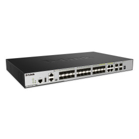 D-Link DGS-3630-28SC commutateur réseau Géré L3 1U Noir