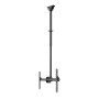 Neomounts CL35-440BL16L Support de plafond pour écran de 37-70" - h106-156 cm