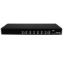 StarTech.com 8 Port 1U Rack Mount USB PS/2 KVM Switch with OSD