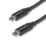 StarTech.com Câble de Charge Rapide USB-C de 50cm, Charge et Synchronisation, 100W (5A) PD, USB 2.0, Certifié USB-IF - Cordon