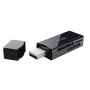 Trust NANGA lecteur de carte mémoire USB 3.2 Gen 1 (3.1 Gen 1) Type-A Noir