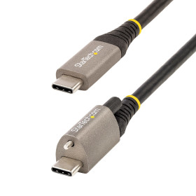 StarTech.com USB31CCTLKV50CM USB cable USB 3.2 Gen 2 (3.1 Gen 2) 19.7" (0.5 m) USB C Gray, Black