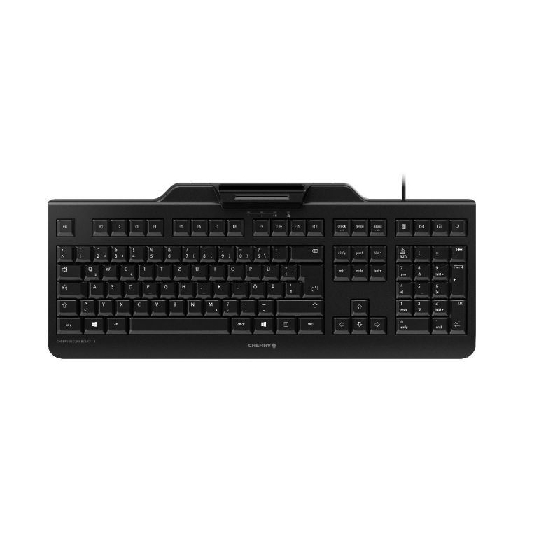 CHERRY JK-A0400FR-2 keyboard Office USB AZERTY French Black