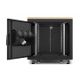 APC AR4012A rack cabinet 12U Freestanding rack Black, Maple color