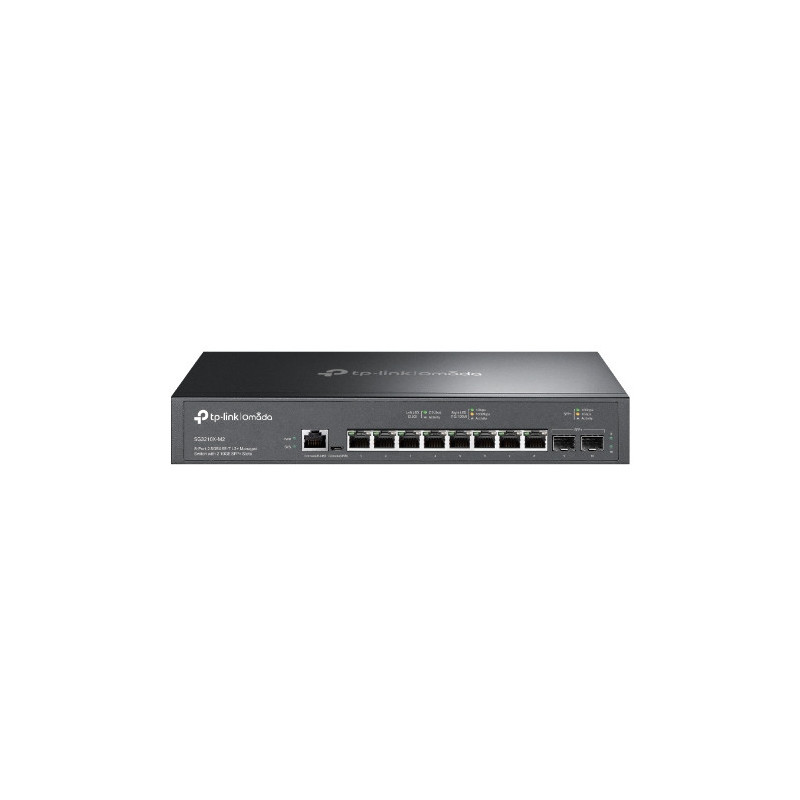TP-Link Omada SG3210X-M2 network switch Managed L2+ 2.5G Ethernet (100/1000/2500) 1U Black