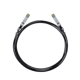 TP-Link Omada SM5220-3M InfiniBand/fibre optic cable 118.1" (3 m) SFP+ DAC Black
