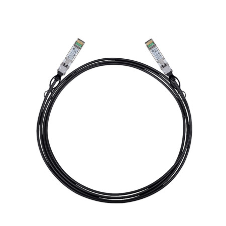 TP-Link Omada SM5220-3M InfiniBand/fibre optic cable 118.1" (3 m) SFP+ DAC Black