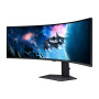 Samsung G95C computer monitor 49" 5120 x 1440 pixels Dual QHD LED Black