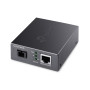 TP-Link TL-FC311B-20 network media converter 1000 Mbit/s Single-mode Black
