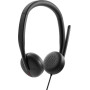 DELL WH3024 Headset Wired Head-band Calls/Music USB Type-C Black
