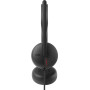 DELL WH3024 Casque Avec fil Arceau Appels/Musique USB Type-C Noir
