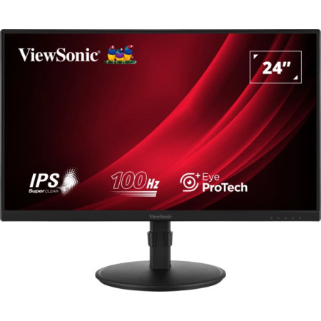 Viewsonic VA VA2408-HDJ computer monitor 24" 1920 x 1080 pixels Full HD LED Black
