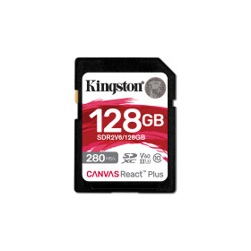 Kingston Technology Canvas React Plus 128 GB SDXC UHS-II Class 10