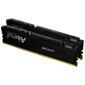 Kingston Technology FURY Beast 16 Go 6000 MT/s DDR5 CL30 DIMM (Kits de 2) Black XMP