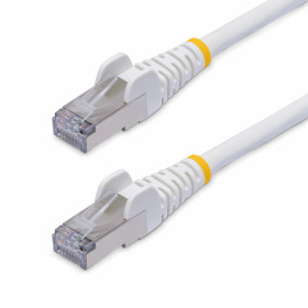 StarTech.com Câble Ethernet CAT8 Blanc de 3m, RJ45 Snagless, 25G/40G, 2000MHz, 100W PoE++, S/FTP, Fil de Cuivre Pur 26AWG,