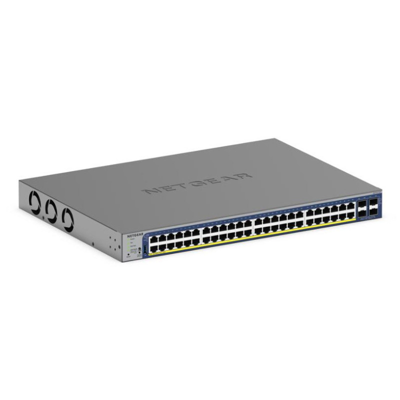 NETGEAR GS752TXP Géré L2/L3/L4 10G Ethernet (100/1000/10000) Connexion Ethernet, supportant l'alimentation via ce port (PoE)
