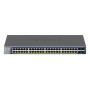 NETGEAR GS752TXP Géré L2/L3/L4 10G Ethernet (100/1000/10000) Connexion Ethernet, supportant l'alimentation via ce port (PoE)
