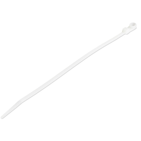 StarTech.com Colliers de Serrage avec Trous de Montage 20 cm - Largeur 4 mm - Diam. de faisceau 52 mm - Résistance 22 kg -
