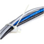 StarTech.com Colliers de Serrage avec Trous de Montage 20 cm - Largeur 4 mm - Diam. de faisceau 52 mm - Résistance 22 kg -