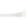 StarTech.com Colliers de Serrage Réutilisables 15 cm Blancs - Largeur 7 mm - Diam. faisceau 35 mm - Résistance traction 22 kg -