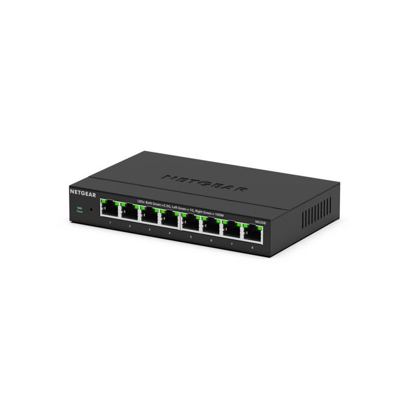 NETGEAR MS308 Unmanaged 2.5G Ethernet (100/1000/2500) Black
