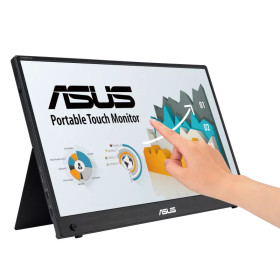ASUS ZenScreen MB16AMTR computer monitor 15.6" 1920 x 1080 pixels Full HD LCD Touchscreen Black