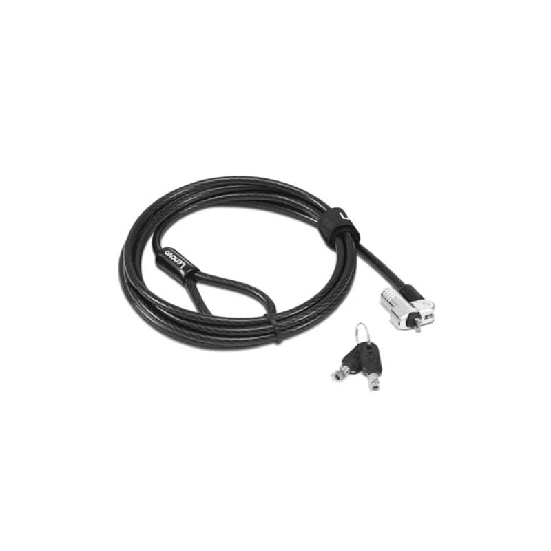 Lenovo 4XE1L51710 cable lock Black 70.9" (1.8 m)