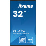 iiyama LH3241S-B2 signage display Kiosk design 31.5" LED 350 cd/m² Full HD Black 24/7