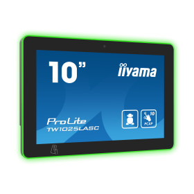 iiyama TW1025LASC-B1PNR meeting room display 10.1" 1280 x 800 pixels LED 802.11b, 802.11g, Wi-Fi 4 (802.11n) Black Plastic