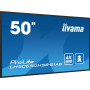 iiyama LH5065UHSB-B1AG signage display Digital signage flat panel 49.5" LCD Wi-Fi 800 cd/m² 4K Ultra HD Black Built-in