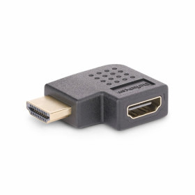 StarTech.com Adaptateur HDMI 2.0 à Angle Droit, Mâle vers Femelle, Économiseur de Port HDMI Horizontal à 90 Degrés, 4K 60Hz,
