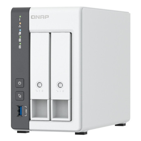 QNAP TS-216G serveur de stockage NAS Tower Cortex-A Cortex-A55 4 Go HDD Blanc