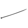 StarTech.com Colliers de Serrage 25 cm Noirs - Largeur 4 mm - Diam. faisceau 68 mm - Résistance traction 22 kg - Fermeture
